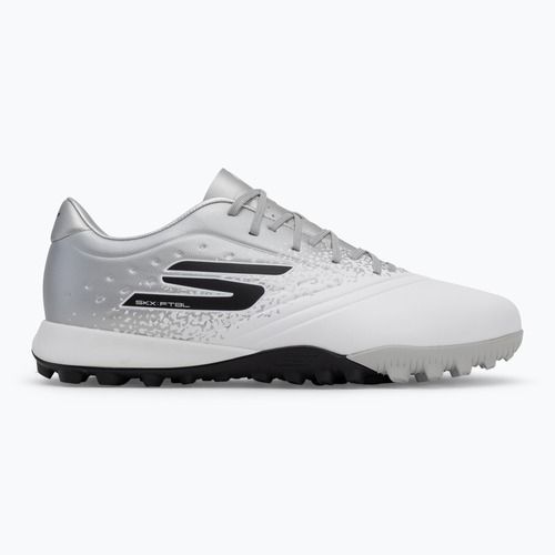 Кросівки футбольні чоловічі SKECHERS Razor 1.5 Academy TF white/silver