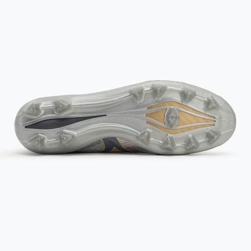 Кросівки футбольні чоловічі Mizuno α II Elite Md galaxy silver/8605 c/gold