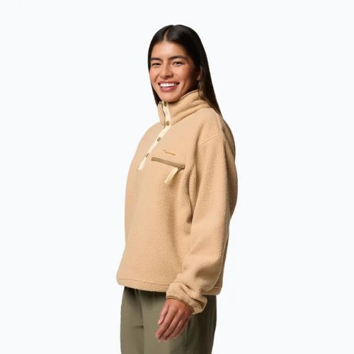 Кофта флісова жіноча Columbia Helvetia II Cropped Half Snap Fleece canoe