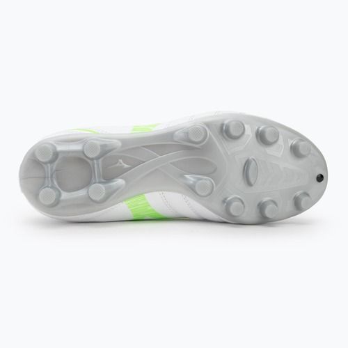 Кросівки футбольні дитячі Mizuno Monarcida Neo III Select Jr Md white/neon green
