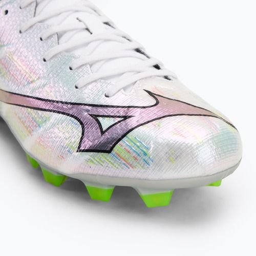 Кросівки футбольні чоловічі Mizuno α II Pro Md white