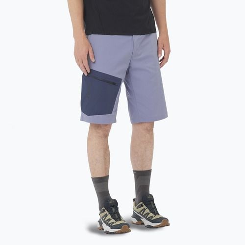 Шорти трекінгові чоловічі Salomon Outerpath Utility blue granite / blue nights