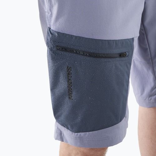 Шорти трекінгові чоловічі Salomon Outerpath Utility blue granite / blue nights