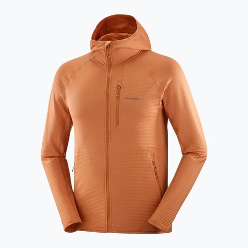 Кофта трекінгова чоловіча Salomon Sntial Lightwarm Hybrid sierra