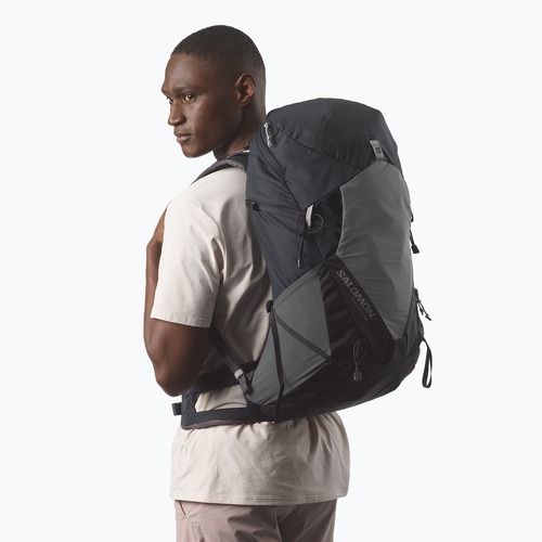 Рюкзак туристичний чоловічий Salomon Aerotrek 30 л M-L black