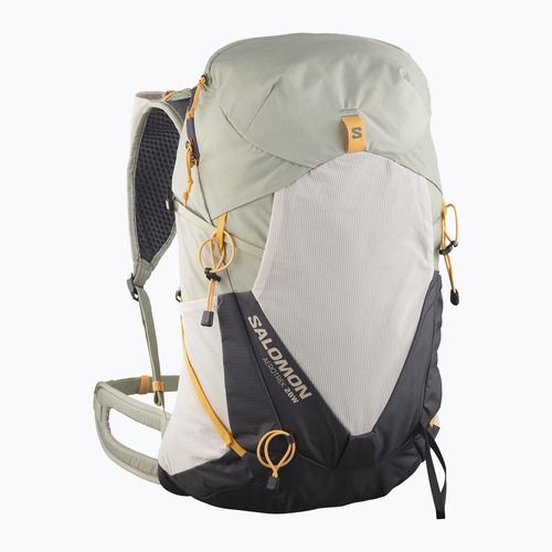 Рюкзак туристичний жіночий Salomon Aerotrek 28 л S-M seagrass/silver cloud/nine iron
