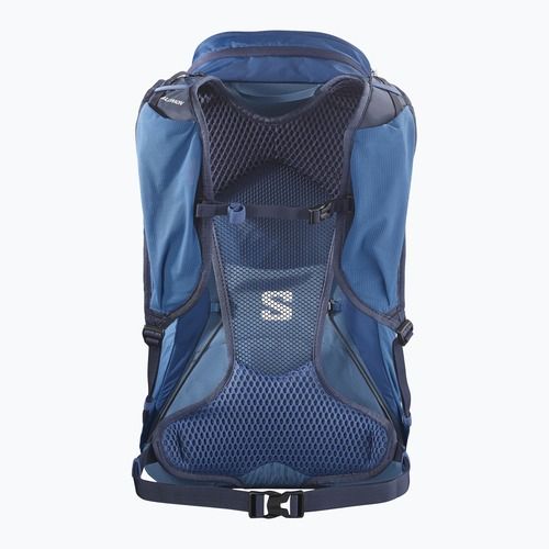 Рюкзак туристичний чоловічий Salomon Aerotrek 20 л M-L poseidon/black iris/dark blue