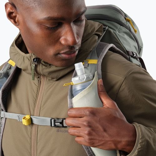 Рюкзак туристичний чоловічий Salomon Aerotrek 20 л M-L sedona sage/seagrass/nine iron