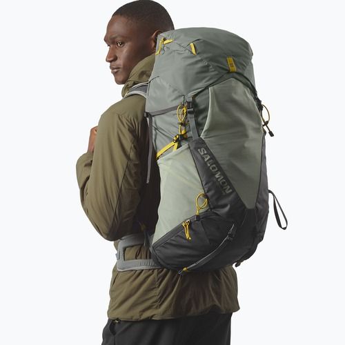 Рюкзак туристичний чоловічий Salomon Aerotrek 40 л M-L sedona sage/seagrass/nine iron
