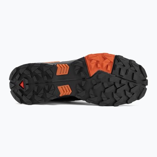 Чоловічі трекінгові черевики Salomon X Ultra 5 MID GTX асфальт / кастерок / палена охра