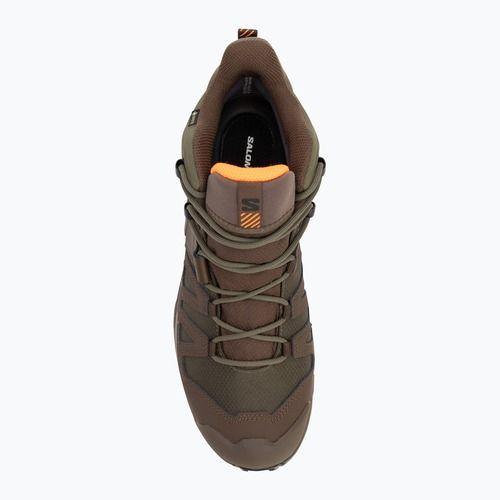 Черевики трекінгові чоловічі Salomon X Ultra Tracker GTX green/earth brown/sharkskin