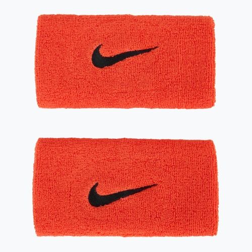 Напульсники Nike Swoosh Doublewide Wristbands 2 шт. bright crimson/cave purple