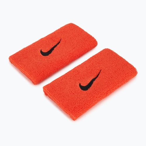 Напульсники Nike Swoosh Doublewide Wristbands 2 шт. bright crimson/cave purple