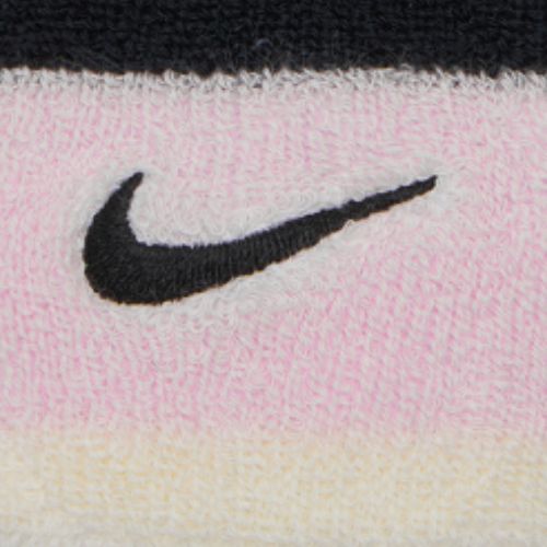Пов'язка на голову Nike Swoosh Wristbands pink foam/coconut milk/black