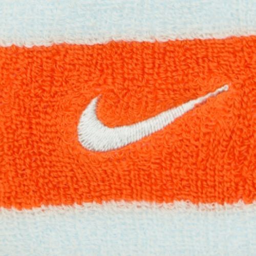 Напульсники Nike Swoosh Wristbands glacier blue/safety orange/glacier blue