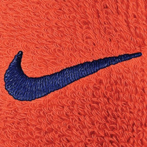 Пов'язка на голову Nike Swoosh Wristbands team orange/college navy