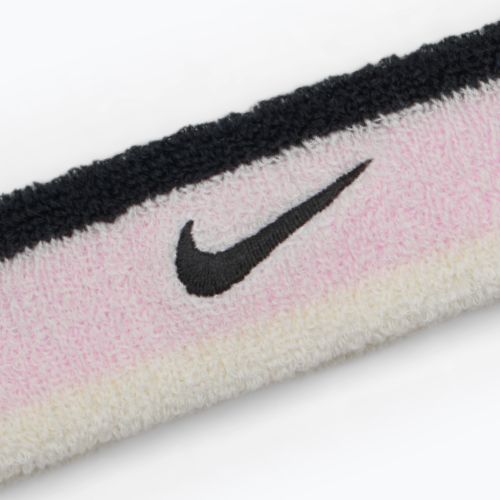 Пов'язка на голову Nike Swoosh Headband pink foam/coconut milk/black
