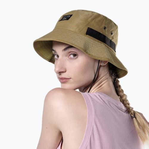 Золотисто-коричневий капелюх Salewa Puez Hemp з конопляними полями