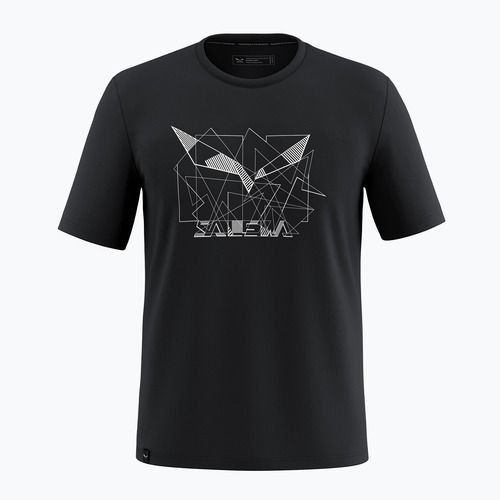 Чоловіча футболка Salewa Eagle Geometric black out