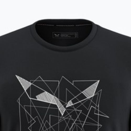 Чоловіча футболка Salewa Eagle Geometric black out