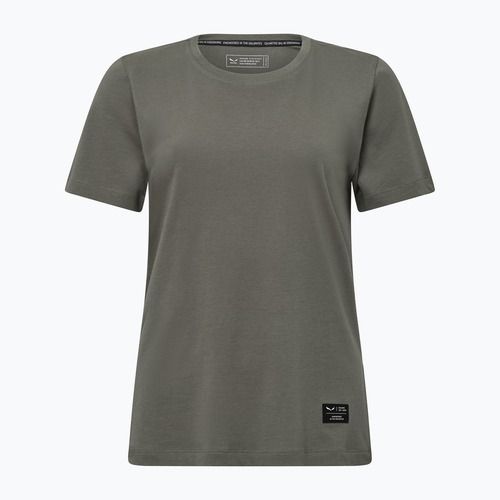 Жіноча футболка Salewa Eagle Logo Patch 5A50 вицвілий зелений