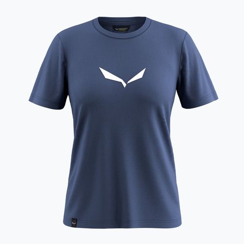 Жіноча джинсова футболка Salewa Solid Dry темного кольору