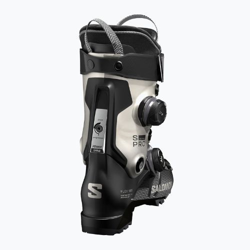 Черевики гірськолижні жіночі Salomon S/PRO Supra Dual Boa 105 W GW black/light bronze metallic/black