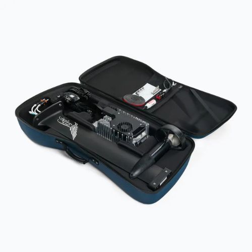 Комплект підйомних плівок 4'9 Seafoam 200-v2/38 + акумуляторна батарея 1,5 повна + 32-дюймовий двигун з шнуром змінного струму синій