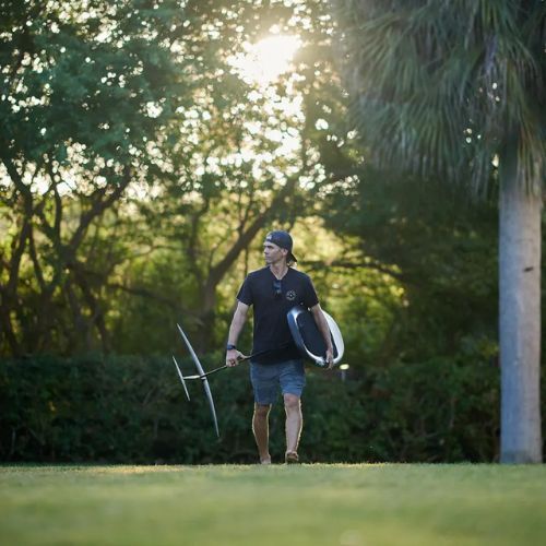 Комплект підйомних плівок 5'4 150-v2/32 + акумуляторна батарея 1,5 повна + стандартний 32-дюймовий двигун з шнуром змінного струму чорний