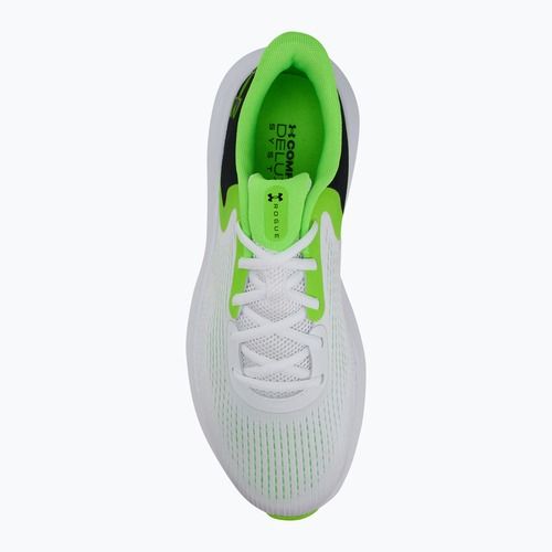 Кросівки для бігу чоловічі Under Armour Charged Rogue 5 white/black/hyper green