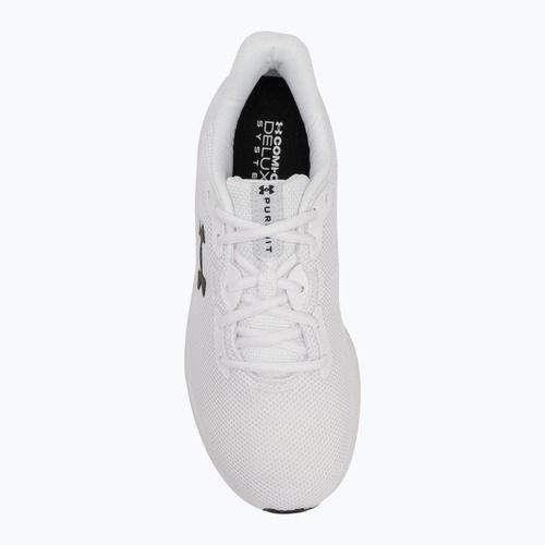 Кросівки для бігу чоловічі Under Armour Charged Pursuit 4 white/white/black