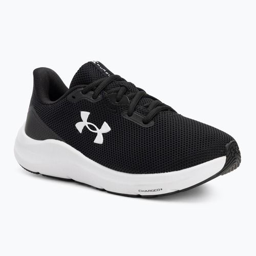 Кросівки для бігу жіночі Under Armour Charged Pursuit 4 black/black/white