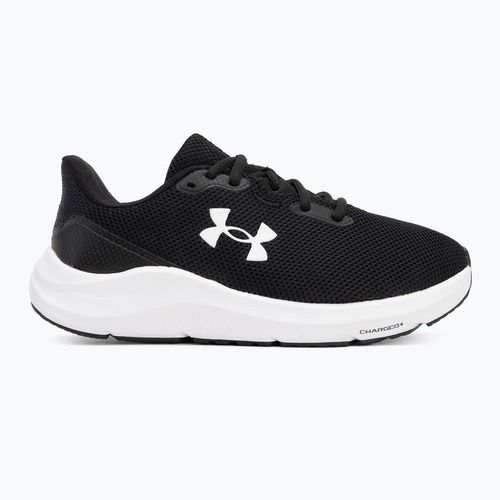 Кросівки для бігу жіночі Under Armour Charged Pursuit 4 black/black/white