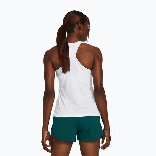 Топ для бігу жіночий Under Armour Launch Singlet white/reflective