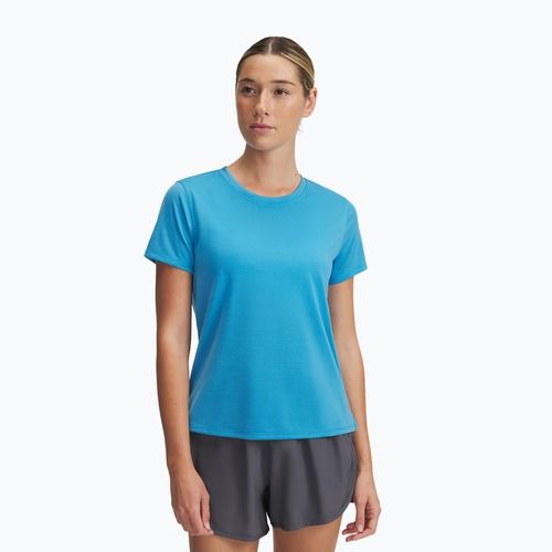 Футболка для бігу жіноча Under Armour Launch ether blue/reflective