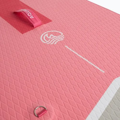 Набір дошка SUP надувна AQUASTIC Perth 9'10" pink