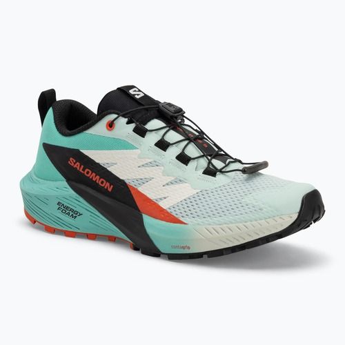 Кросівки для бігу жіночі Salomon Sense Ride 5 bay/black/cherry tomato