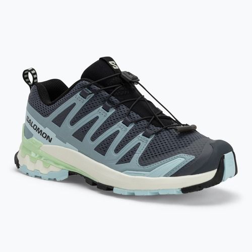 Кросівки для бігу жіночі Salomon XA Pro 3D V9 turbulence/iced aqua/patina green