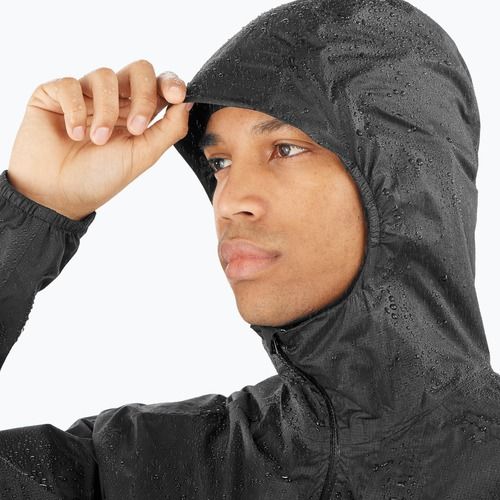 Куртка для бігу чоловіча Salomon Bonatti Waterproof deep black