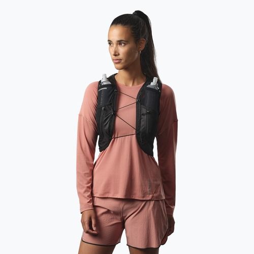 Жилет для бігу жіночий Salomon Active Skin 12 Set black/metal
