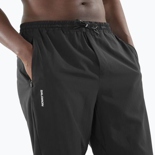 Штани для бігу чоловічі Salomon SHAKEout Core deep black