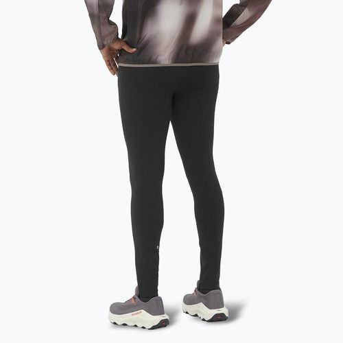 Легінси для бігу чоловічі Salomon SHAKEout Core deep black