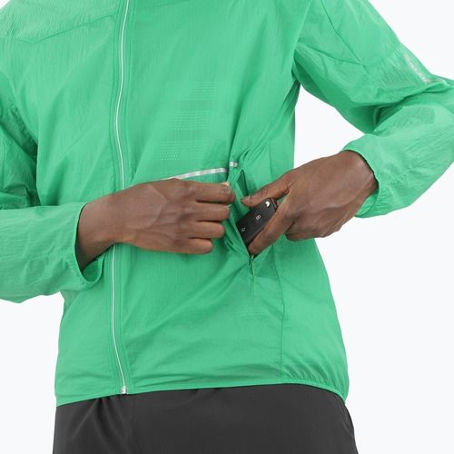Куртка для бігу чоловіча Salomon Sense Aero Wind parakeet