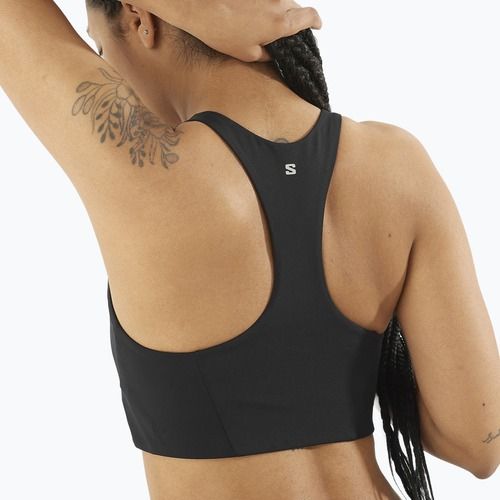 Бюстгальтер для тренувань Salomon SHAKEout Core deep black