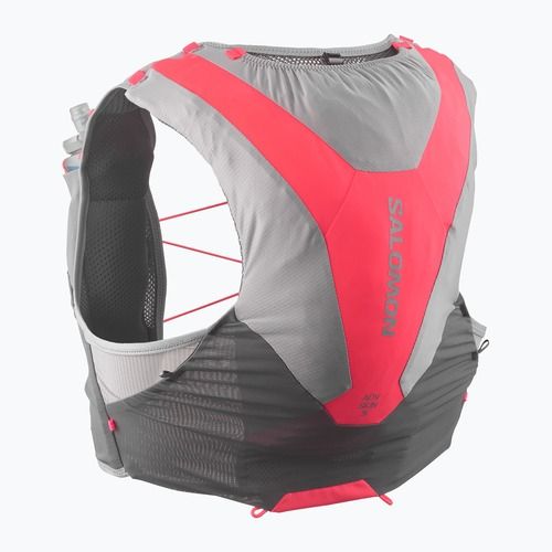 Жилет для бігу Salomon ADV SKIN 5 Set castelrock/alloy/neon flame