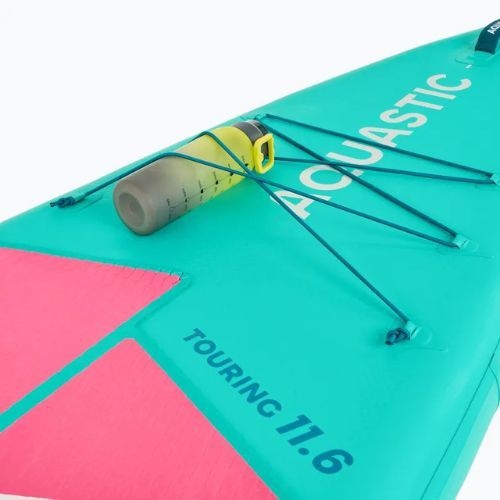 Набір дошка SUP надувна AQUASTIC Touring 11'6" green