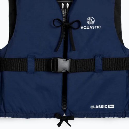 Жилет страхувальний AQUASTIC Classic 50N блакитний