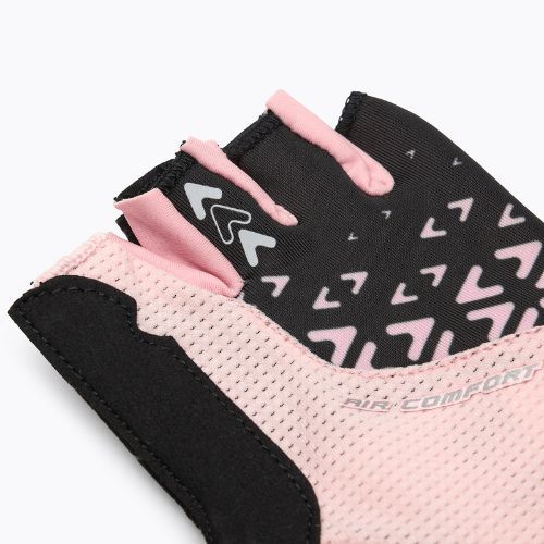 Рукавички велосипедні жіночі ATTABO Vito WMNS gel shock proof рожевий/чорний