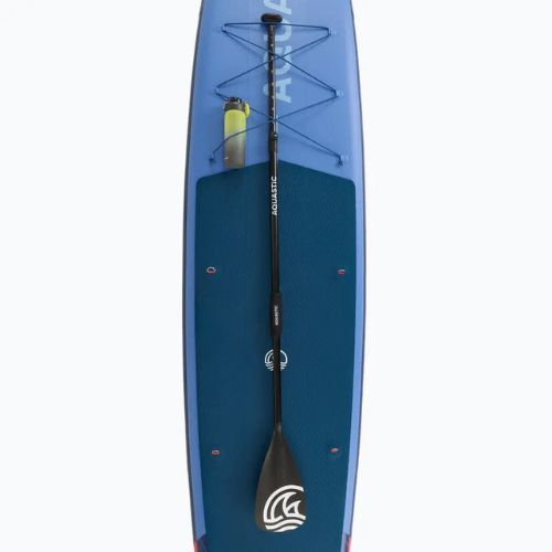 Набір дошка SUP надувна AQUASTIC Touring Pro 14'0" dark blue