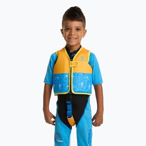 Жилет страхувальний дитячий AQUASTIC Junior блакитний